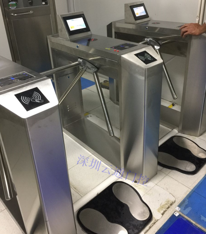 ESD防靜電三輥閘，帶顯示屏